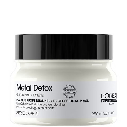 L'Oréal Professionnel Metal Detox Nourishing Hair Mask 250ml for breakage & colour protection against hard water