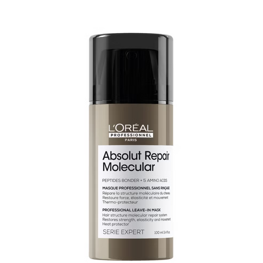 L'Oréal Professionnel Absolut Repair Molecular Strengthening Leave in Cream for Damaged Hair 250ml